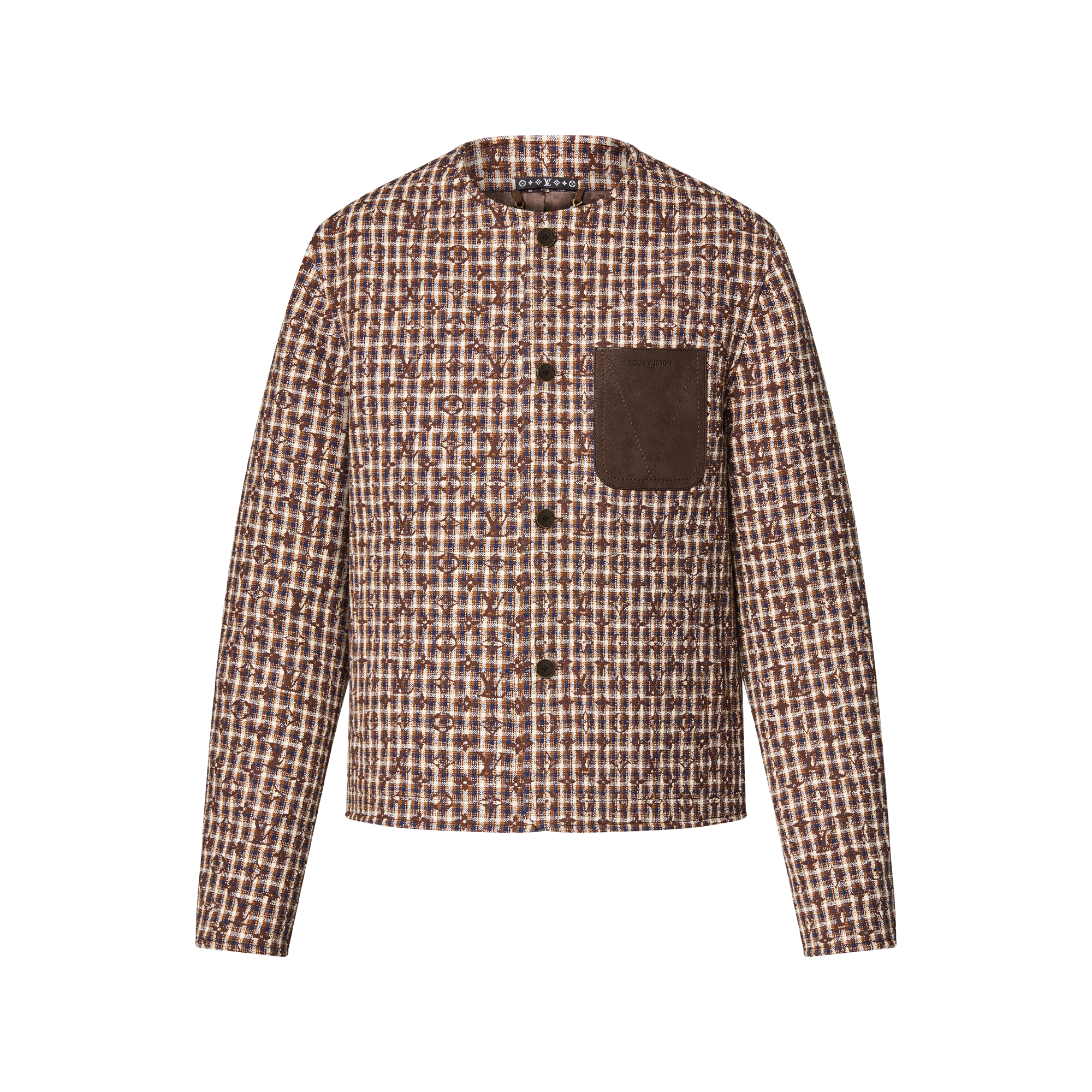 Monogram Chic Collarless Tweed Jacket - Ready-to-Wear | LOUIS VUITTON